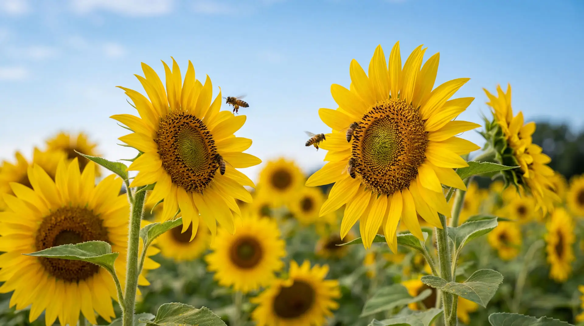Sunflower Field Image Sunflower Field Image