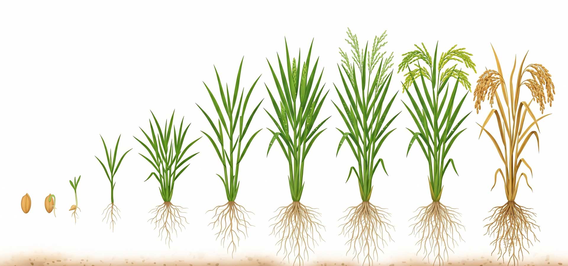 Rice Growth Chart