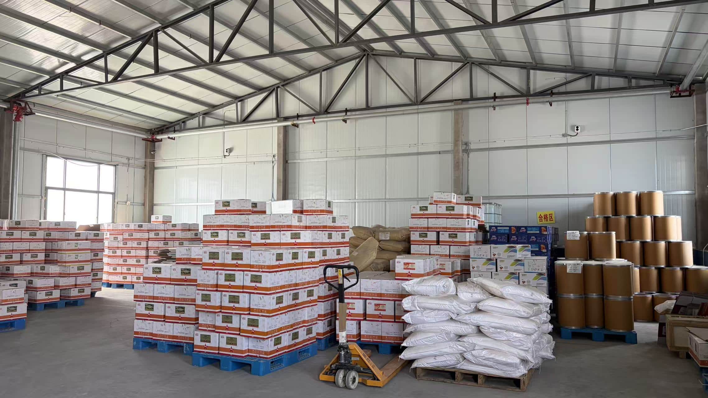 Warehouse for storing finished pesticides